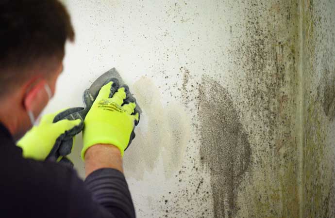 Mold removing using equipment