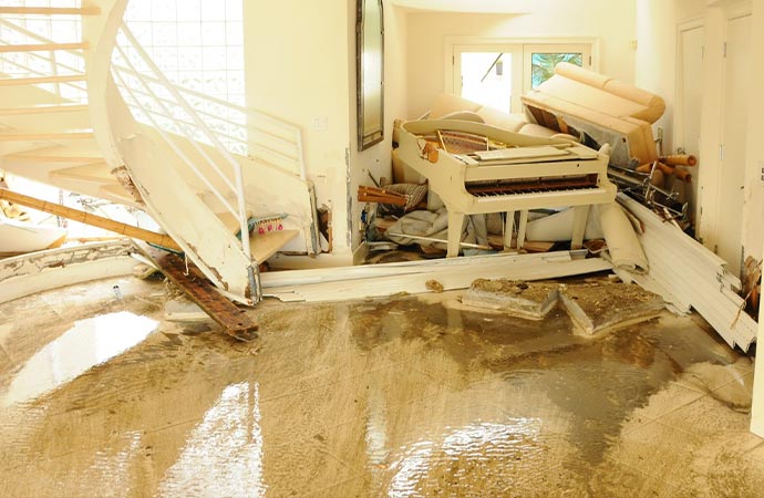 indoor flood damages
