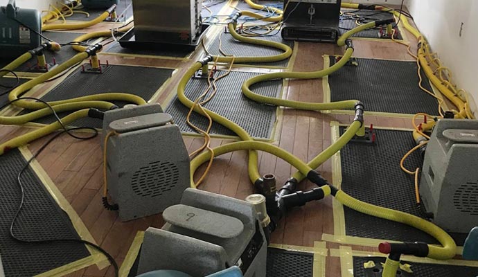  water damage restoration process