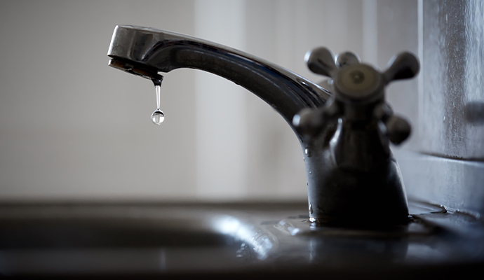 A leaky faucet